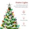 Best Choice Products 24in X-Large Pre-Lit Ceramic Christmas Tree Decor w/ 74 Bulbs, LED Light